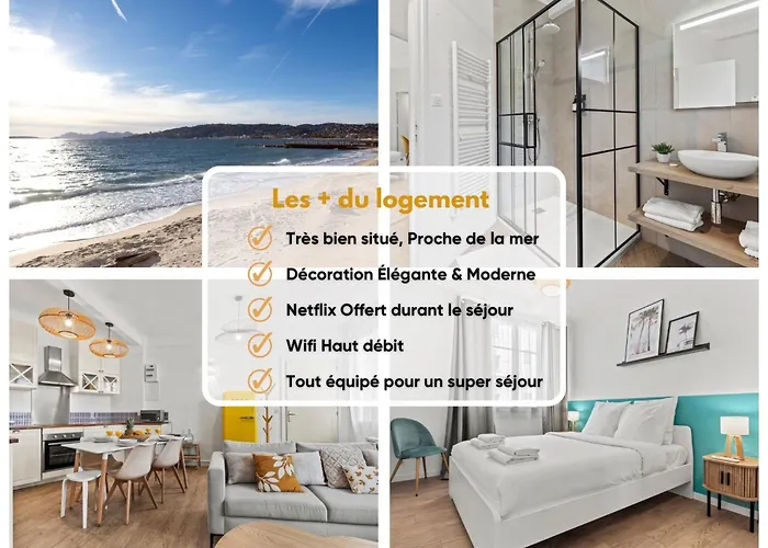 Beautiful And Cozy 3 Bedrooms In * Antibes